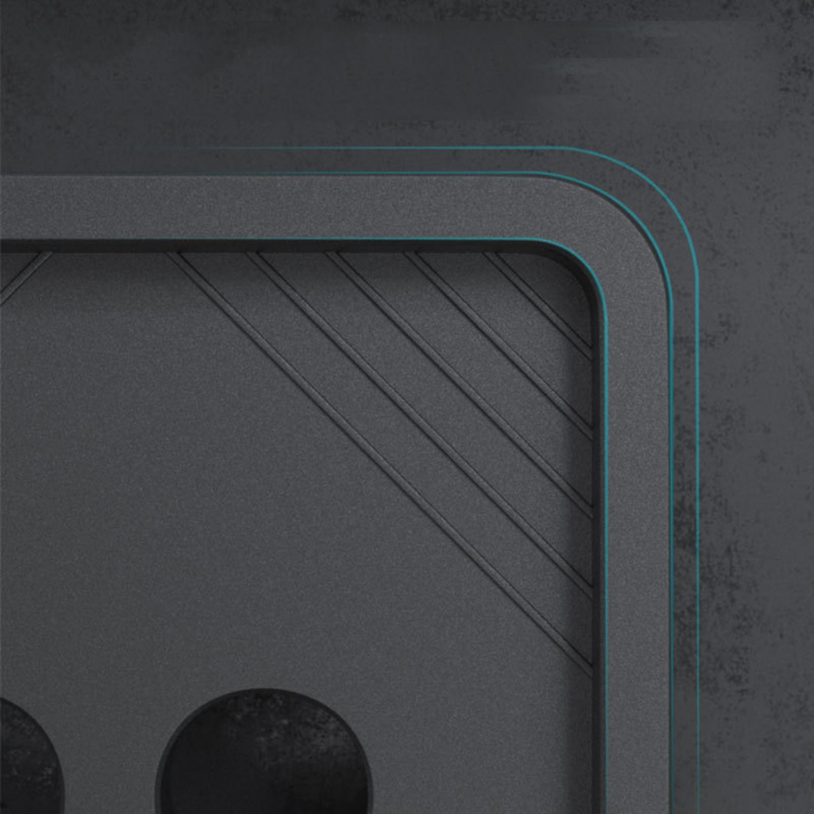 PC CPU Holder Stand Mobile with  for Office Home Under Desk