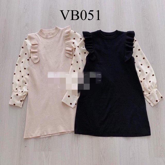 (Xả thu vốn) Váy len bầu VB051 loại đẹp (có video, ảnh thật)