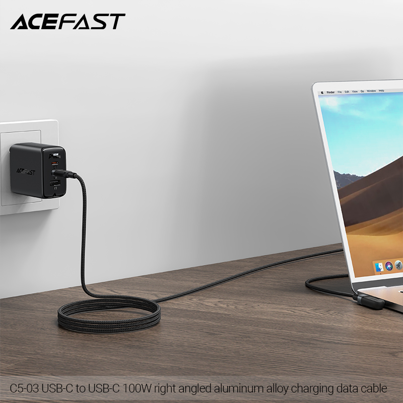 Cáp Acefast Type C to Type C 100W dài 2m - C5-03 Hàng chính hãng Acefast