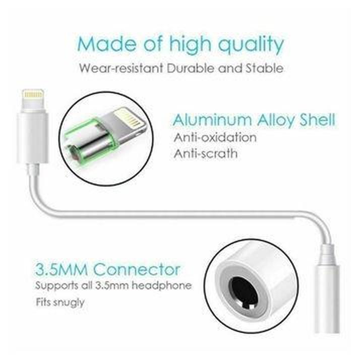 Cáp chuyển đổi âm thanh tai nghe 3.5mm cho táo IP13 12 11 XR XS MAX 8 7 Plus