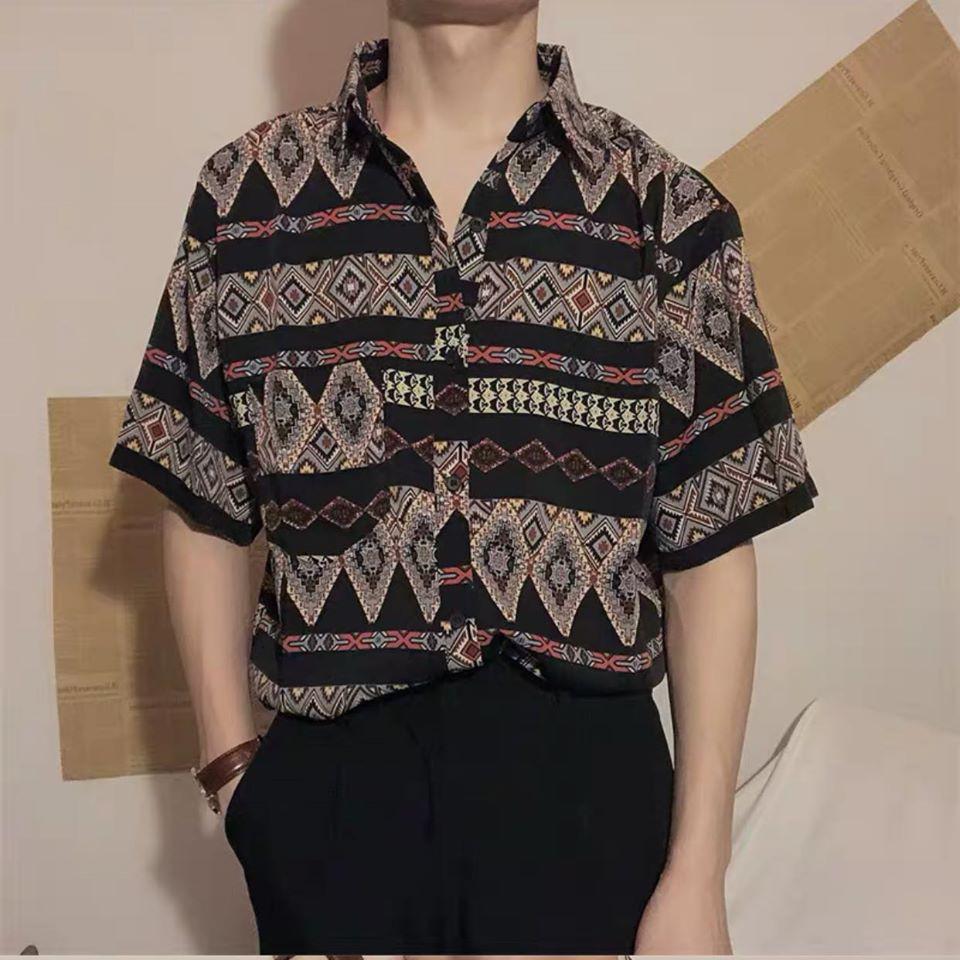 Được Kiểm Hàng Trước Áo sơmi tay lỡ unisex HÀNG SIÊU CẤP