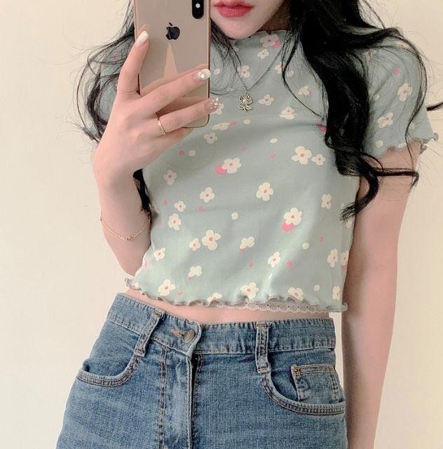 CROP TOP HOA NHÍ