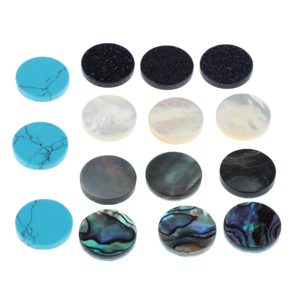 1 Set Trumpet Valve Finger Buttons, Trumpet Colorful Shell Trumpet Parts Accessories