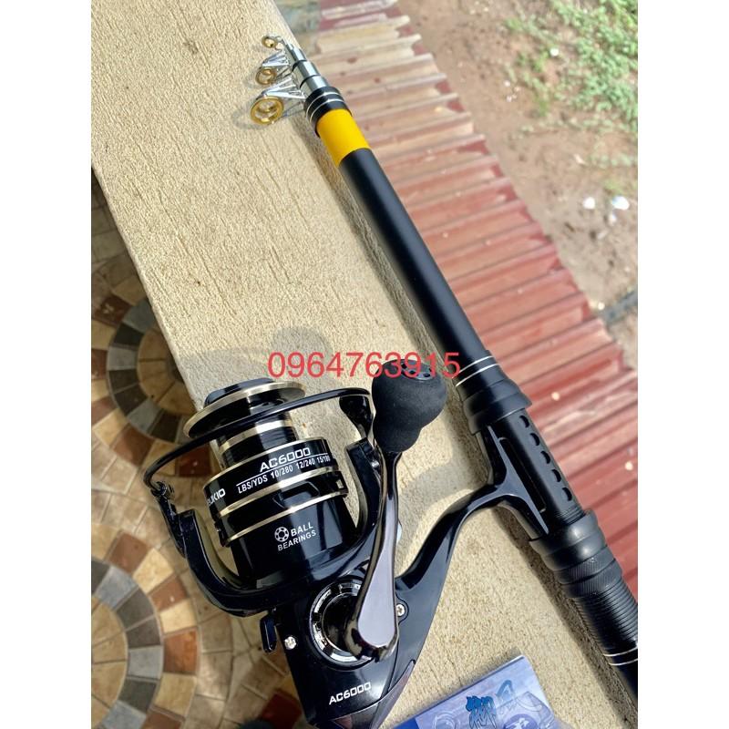 Combo Cần rút huntsman chuyên lăng xê câu sông