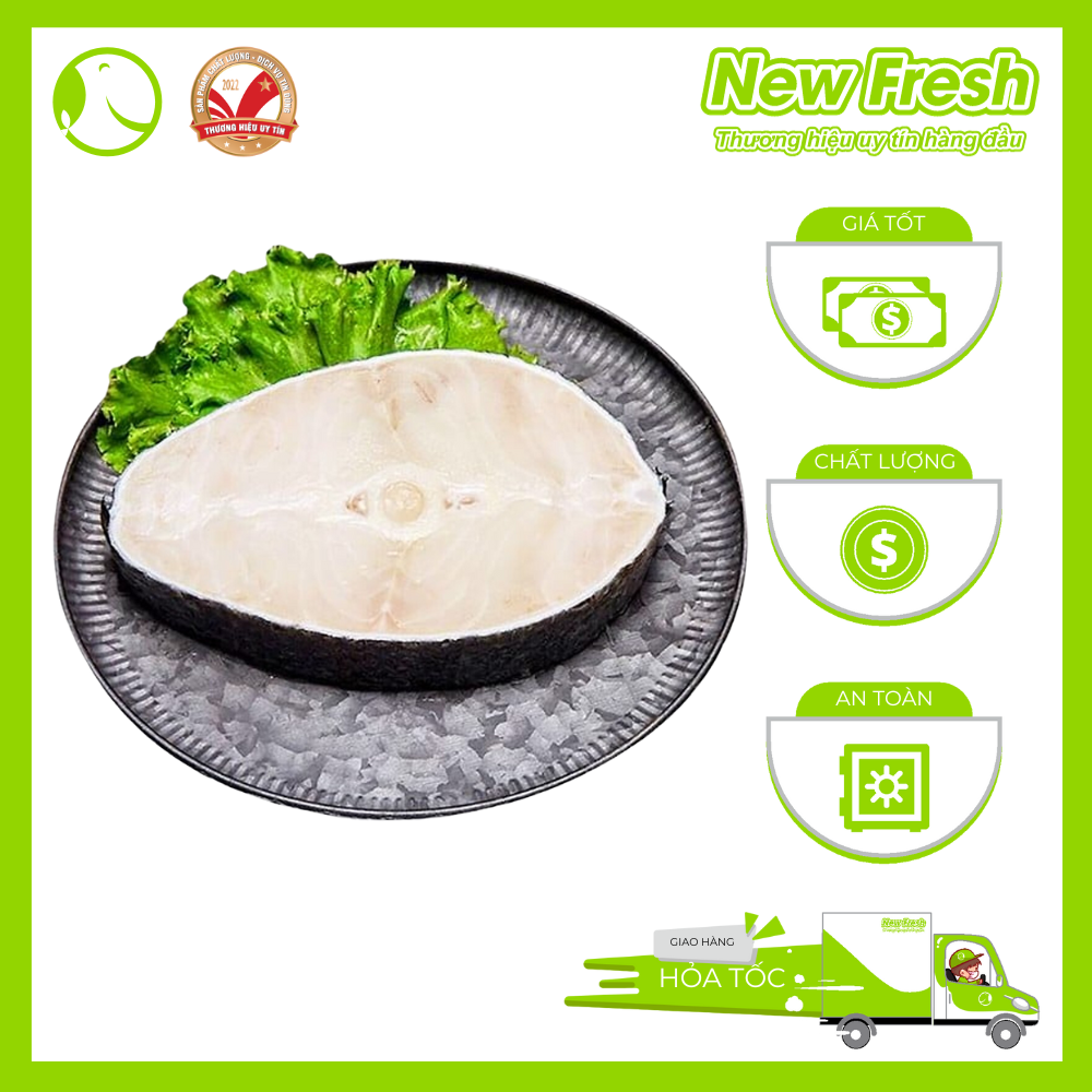 Cá Tuyết Đen Mỹ Cắt Khoanh Khay 1Kg