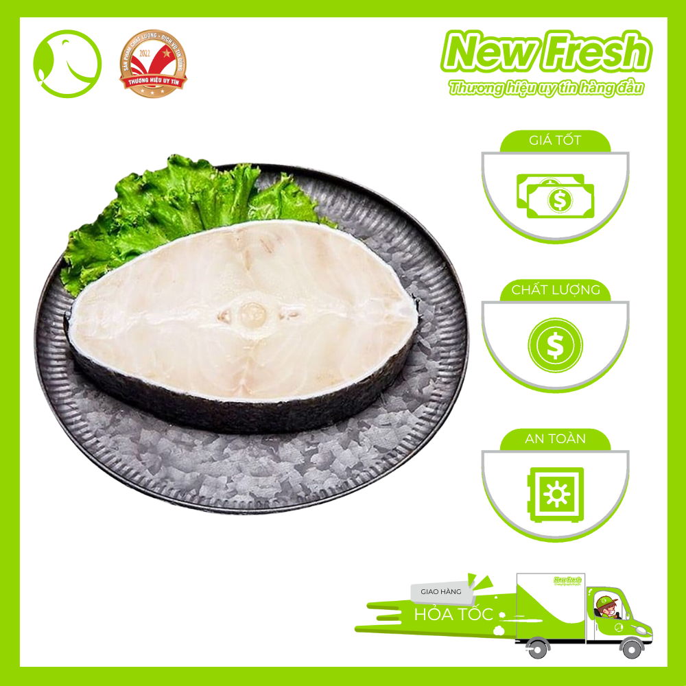 Cá Tuyết Mỹ Cắt Khoanh Khay 500Gr