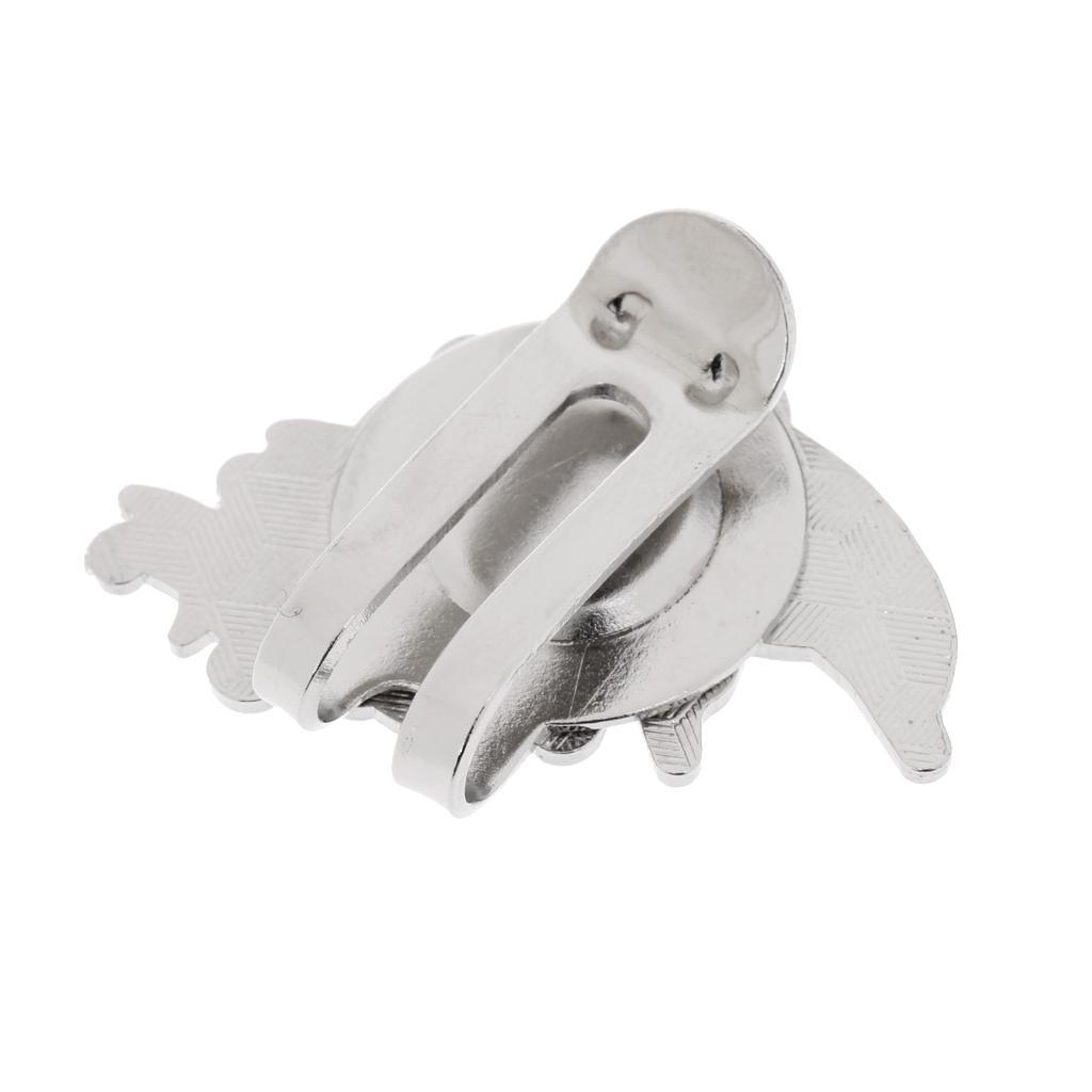 2xSturdy Dolphin Pattern Magnetic Hat Clip Golf Ball Marker Fit for Cap Visor