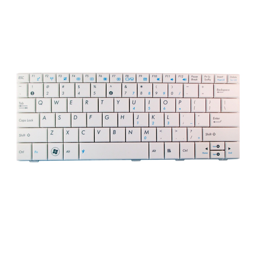 Bàn phím dành cho Netbook ASUS EEE PC 1005 1005HA 1005H 1001 1001HA - Màu trắng