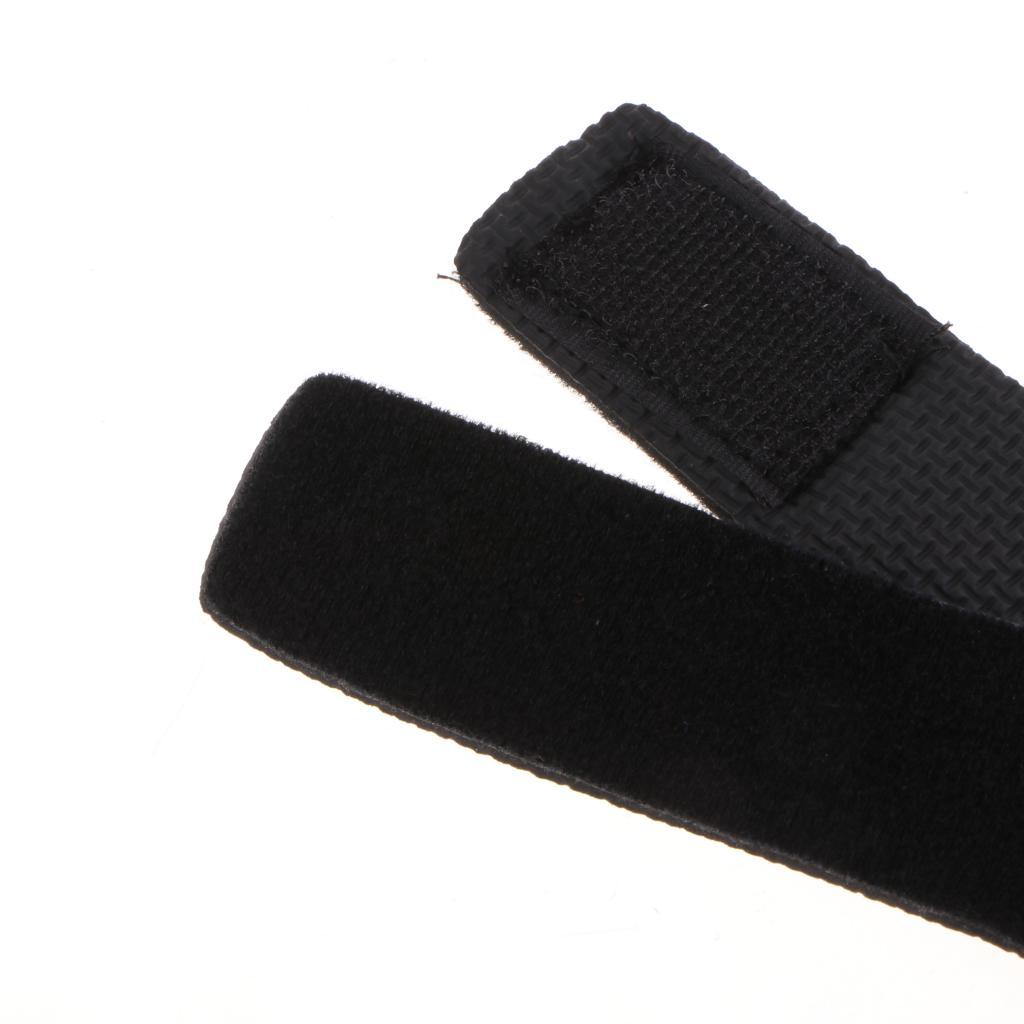 High Elastic Fishing Rod Tie Strap Safety Belt Wrap Band Fastener Black