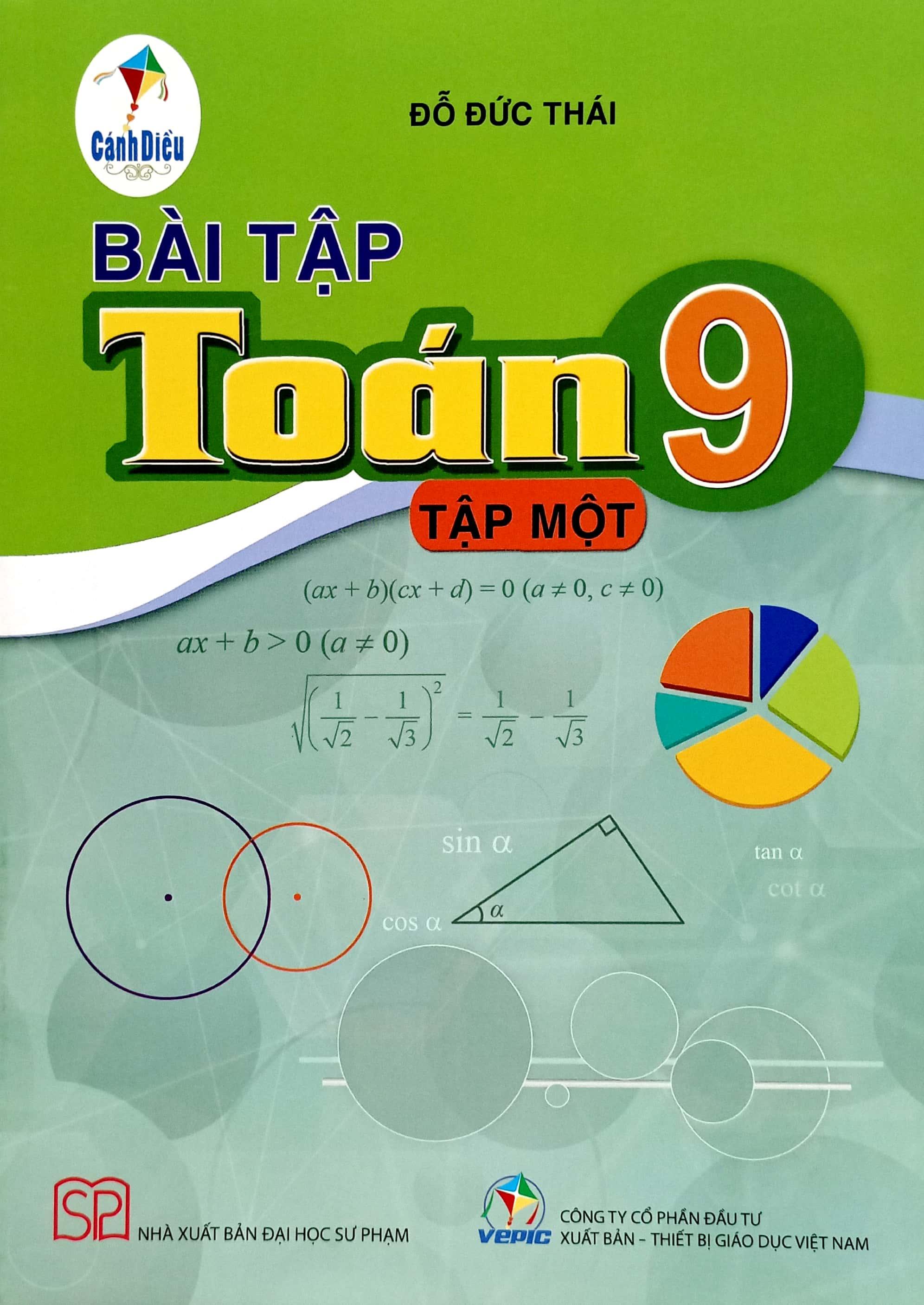 Bài Tập Toán 9 - Tập 1 (Cánh Diều) (Chuẩn)