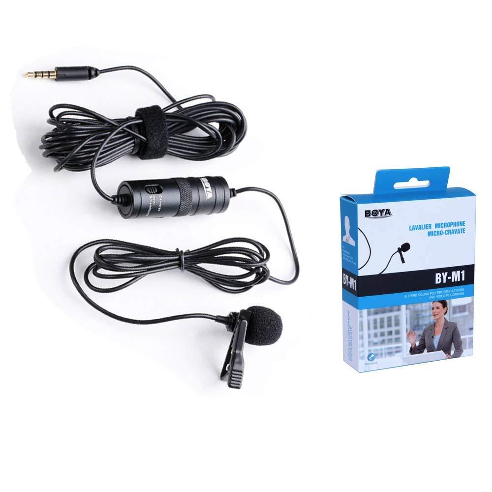 Boya By-M1 mic thu âm cao cấp cho điện thoại, camera, máy tính DRU hàng chính hãng