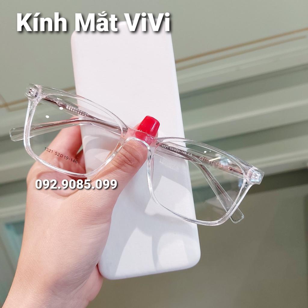 Gọng cận dáng vuông( Gọng nhựa cốt kim loại - hàng cao cấp) + Kính mát thời trang ( Nam + Nữ