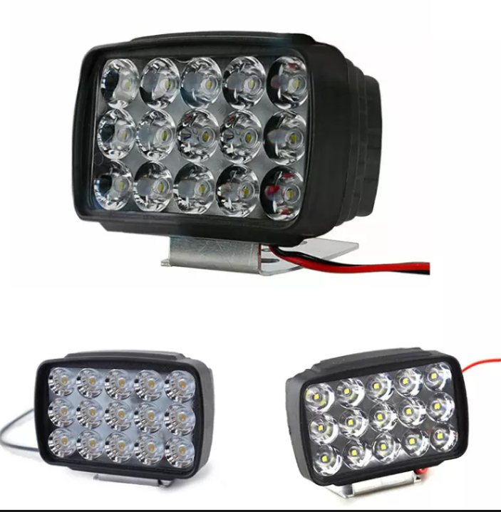 Đèn trợ sáng có LED T15 cho xe máy ô tô xe điện và xe đạp điện  cực chất siêu sáng