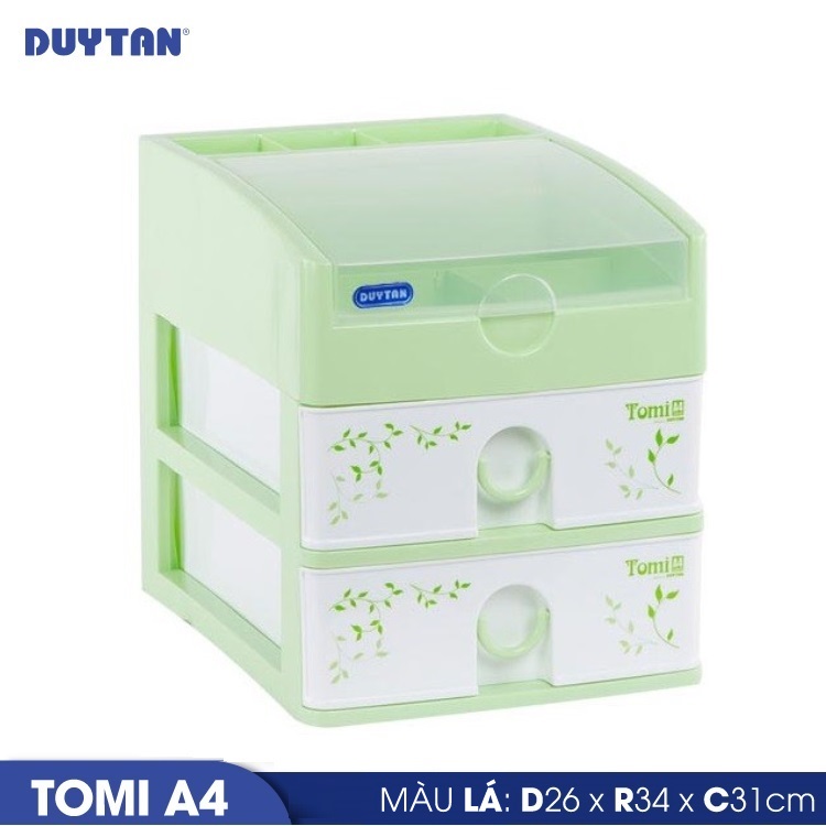 Tủ nhựa Duy Tân Tomi A4 3 ngăn  - 32208 - Giao màu ngẫu nhiên - Hàng chính hãng