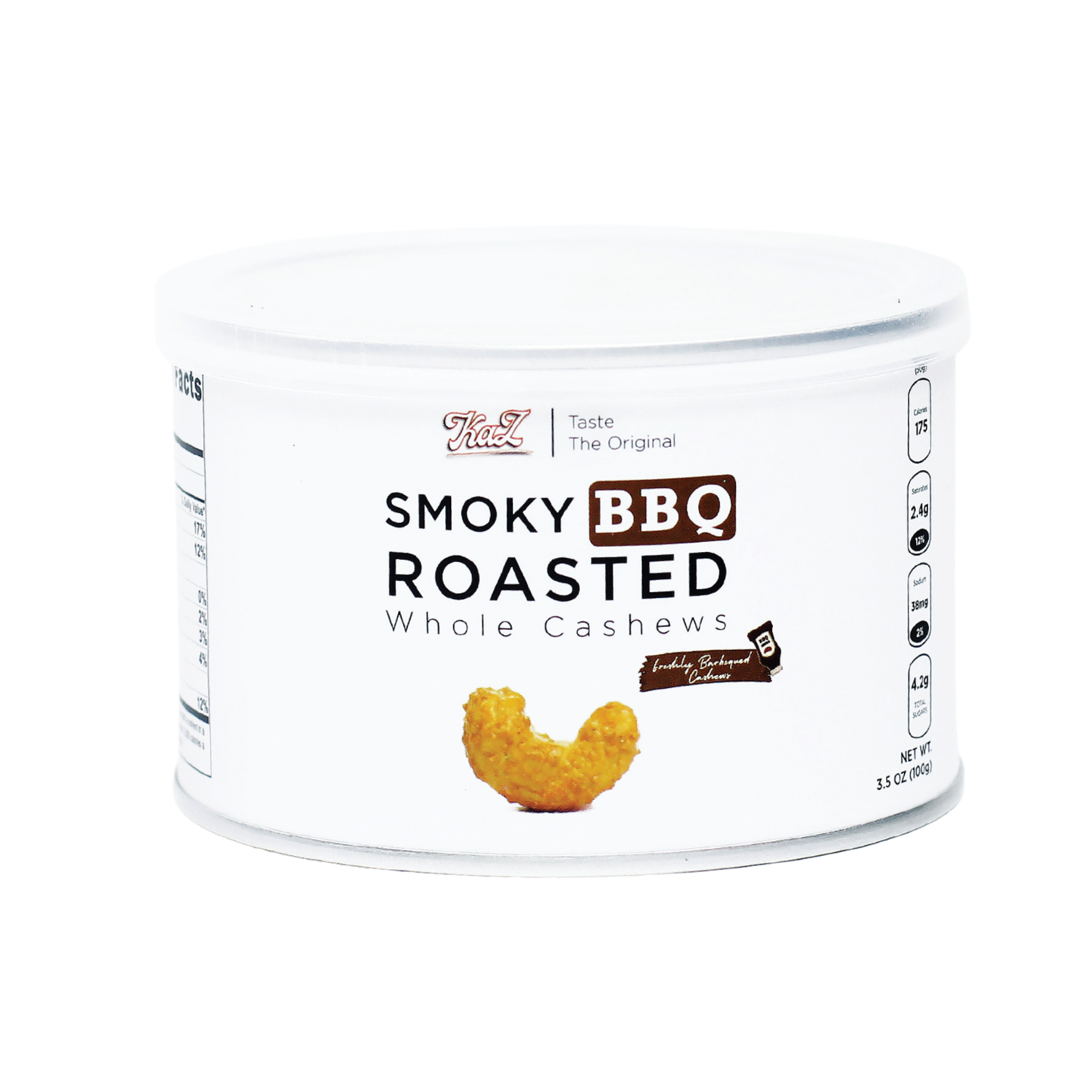 Hạt Điều BBQ Kaz 100g - Smoky BBQ Roasted Cashews