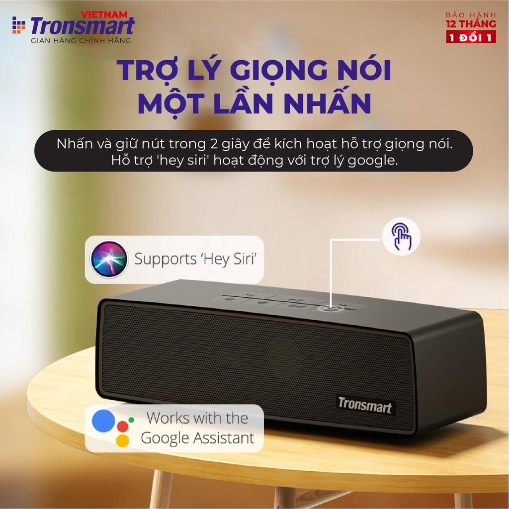 Loa Bluetooth mini 5.0 Tronsmart Studio 30W Chống nước IPX4 Ghép nối 100 loa - Hàng Chính Hãng - Bảo Hành 12 Tháng