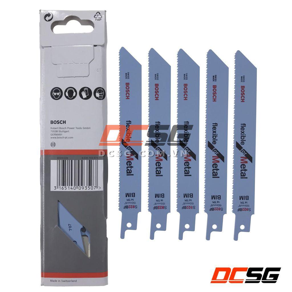Lưỡi cưa kiếm cắt sắt 150mm Bosch S922BF | DCSG