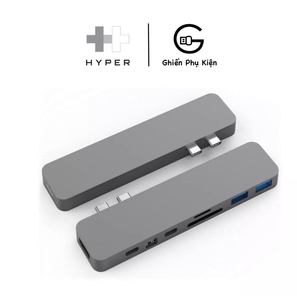 CỔNG CHUYỂN HYPERDRIVE PRO 8-IN-2 HUB   USB-C DÀNH CHO MACBOOK PRO/AIR – GN28D - HÀNG CHÍNH HÃNG