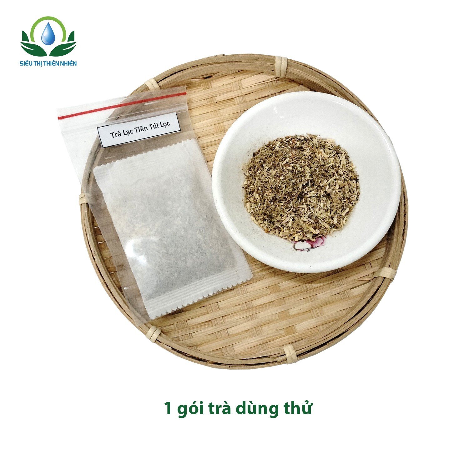 Trà Lạc Tiên hộp 30 Túi Lọc x 3Gram giúp ngủ ngon, bổ máu, giảm choáng đầu của Siêu Thị Thiên Nhiên