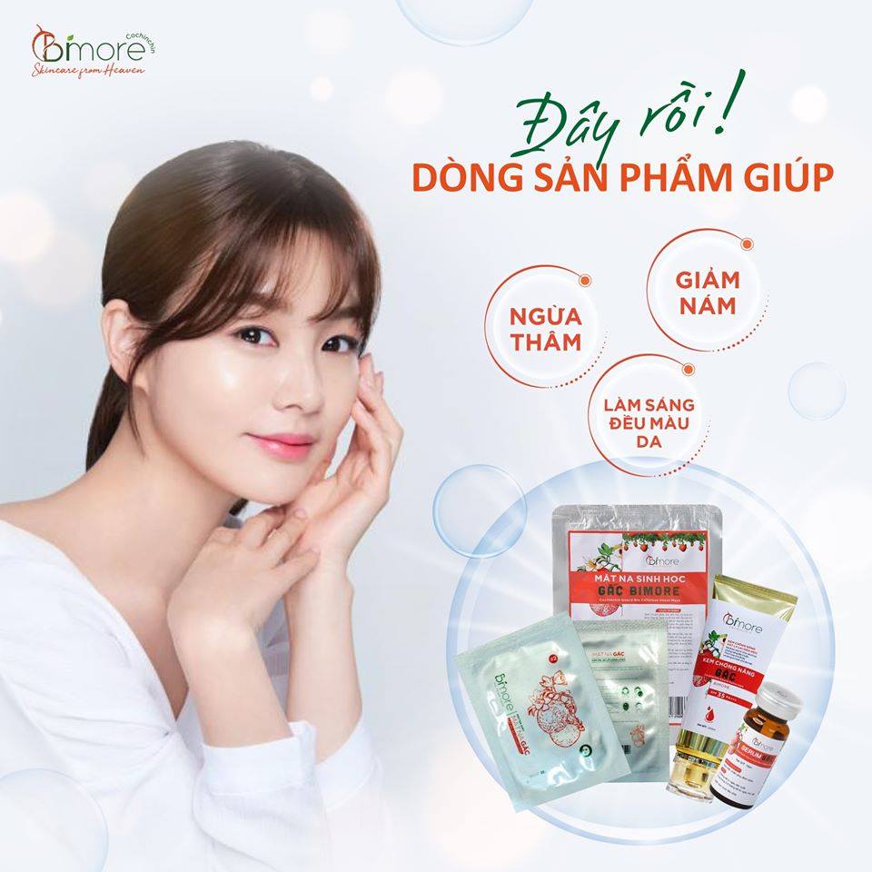 Kem Chống Nắng Gấc Bimore SPF 35, PA+++ 100ml