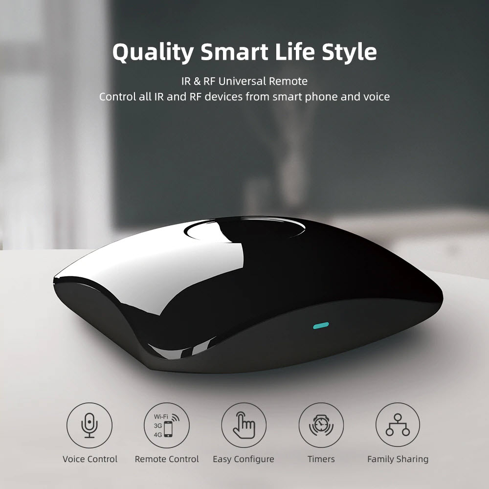 Trung tâm điều khiển nhà thông minh RM4 PRO