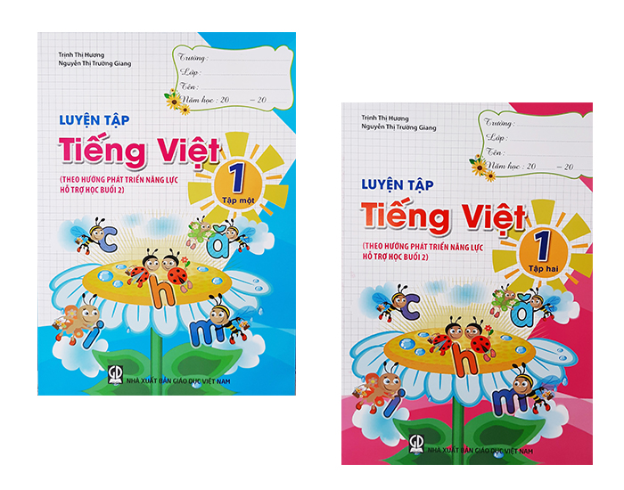 Bộ sách Luyện tập Tiếng Việt tập 1, 2 (Theo hướng phát triển năng lực - Hỗ trợ học buổi 2)