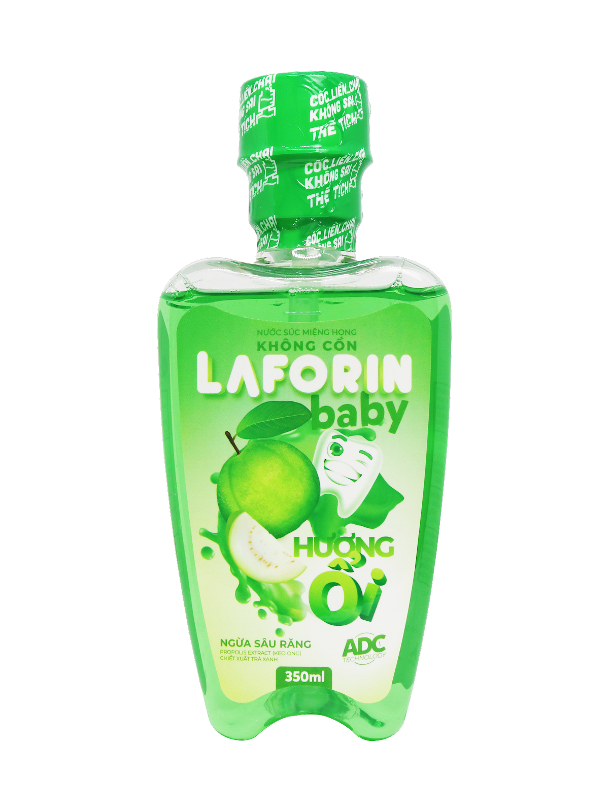 Nước súc miệng Laforin Baby kháng khuẩn, ngăn ngừa sâu răng dành cho trẻ em 350ml