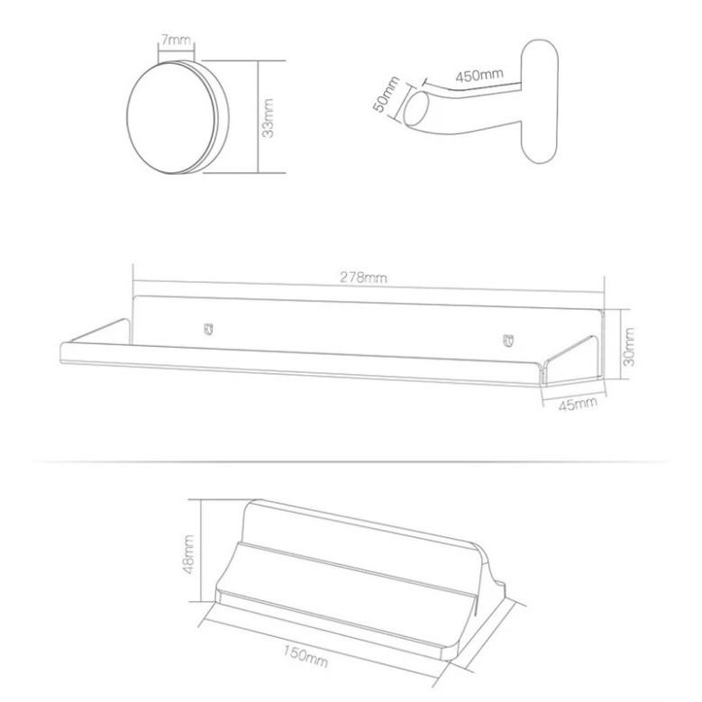 Giá Đựng Đồ Phụ Kiện Để Bàn Làm Việc SoShi Design - AsiaMart88