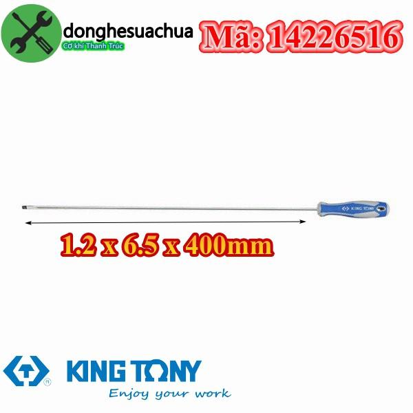 Vít đầu dẹp KINGTONY 14226516 1.2 x 6.5 x 400mm Mã SP: