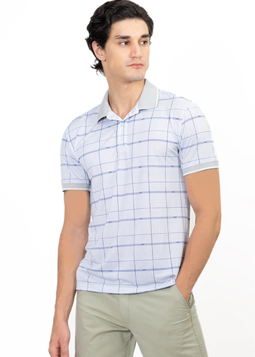 Áo Polo Nam Cổ Bo Không Túi Novelty NATMHCMCLR191106N - Xanh