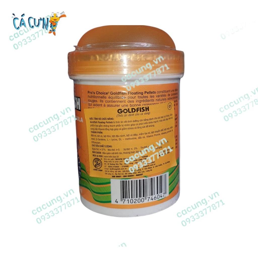 THỨC ĂN CHO CÁ BA ĐUÔI GOLD FISH PRO CHOICE DẠNG VIÊN 75g