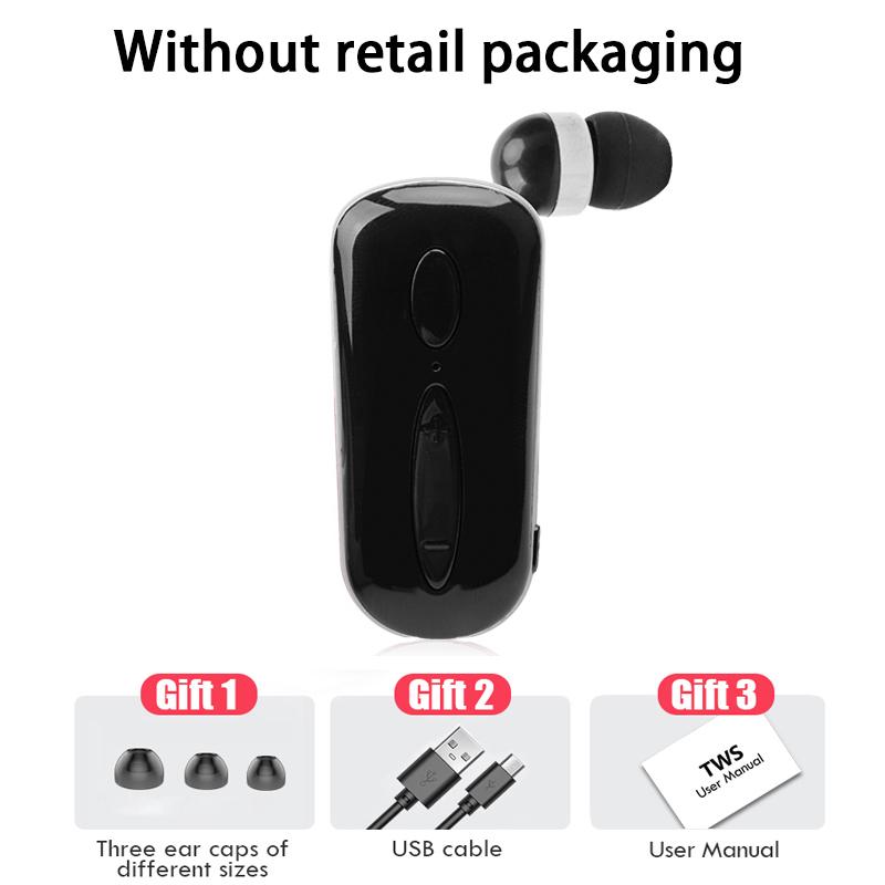 Tai Nghe Không Dây Mini Di Động Cuộc Gọi Nhắc Nhở Rung Mặc Kẹp Lái Xe Auriculares Lotodes Với Dây Tai Nghe Rảnh Tay Blues