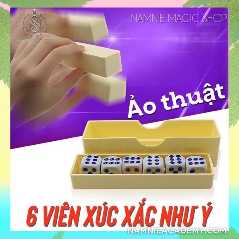 Ảo Thuật 6 Viên Xúc Xắc Như Ý, Biến Tất Cả Xí Ngầu Thành 1 Mặt, Đạo Cụ Đường Phố, Đồ Chơi Sáng Tạo, Trí Tuệ Cho Bé