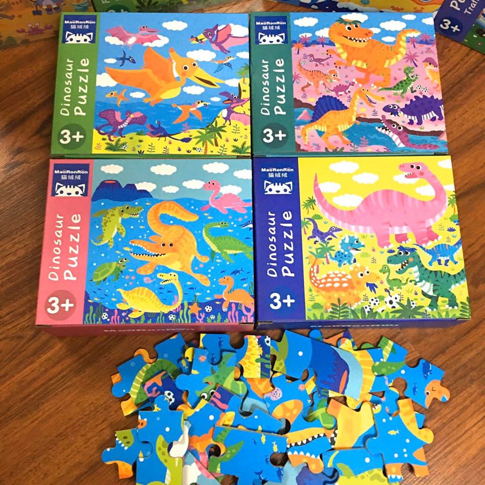 Bộ ghép hình Puzzle 4 cấp độ (giao ngẫu nhiên)