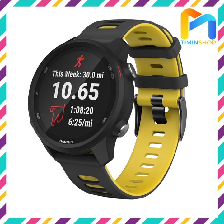 Dây đeo Garmin Forerunner 165/ 55/ 245/ 255/ 645/ Venu 2/ SQ 2/ SQ/ Vivoactive 5/ 4/ 3 (DG)