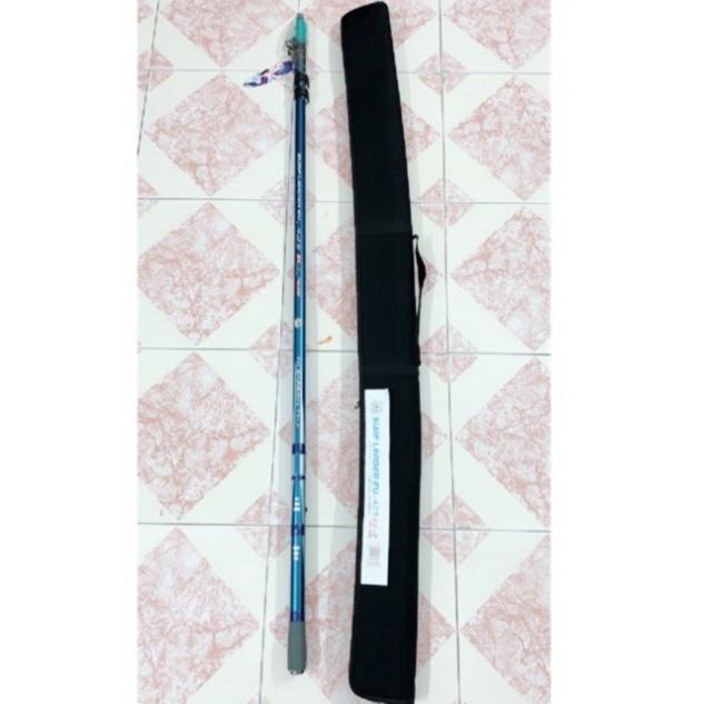 Cần câu lục SURF LEADER EV dài 4m25 Độ cứng BXT tải cá 35kg cần cực khoẻ y hình chất lượng