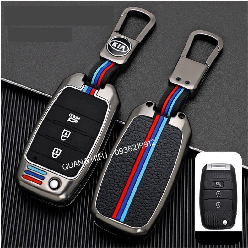 Ốp Bảo Vệ Chìa Khóa Dành Cho Xe Kia Morning, K3, Rondo, Rio, Soluto, Sorento Hợp Kim Kẽm