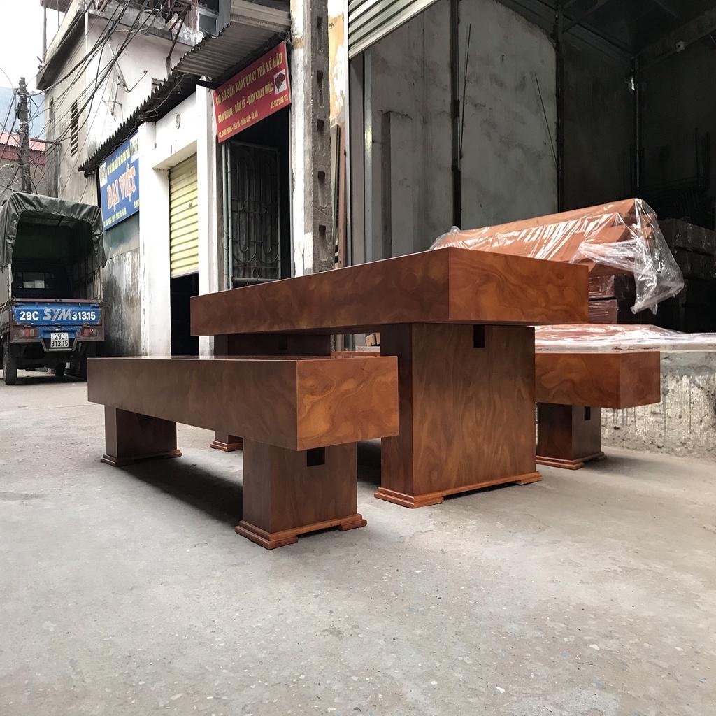 Bàn Ghế K3 Gỗ Cẩm Vàng