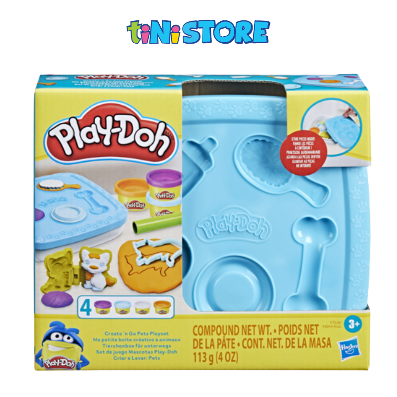 Bộ đồ chơi đất nặn kèm khuôn thú cưng Play-Doh