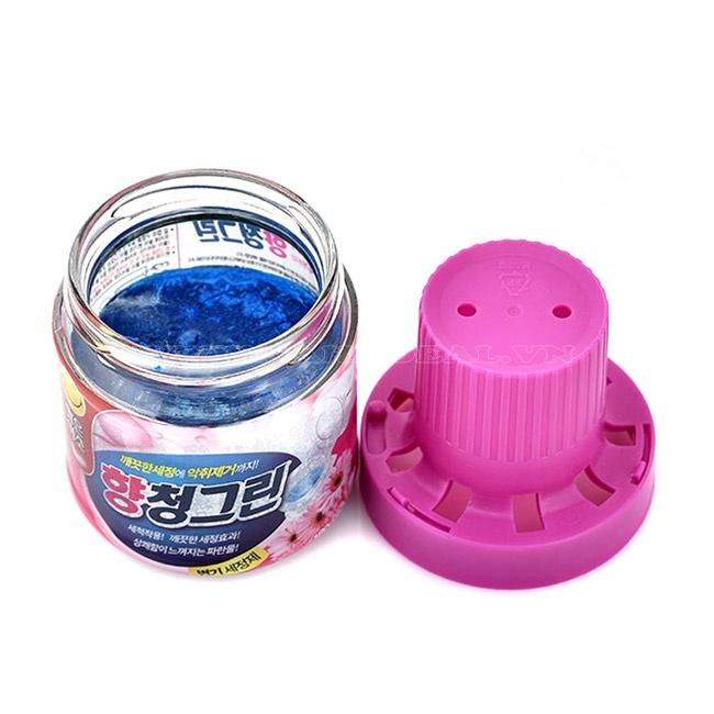 Lọ thả tẩy bồn cầu hương hoa LAVENDER Hàn Quốc, tỏa hương 700