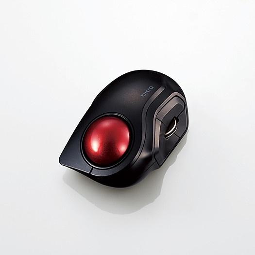 Chuột Trackball yên tĩnh không dây ELECOM M-MT2BRSBK - Hàng Chính Hãng