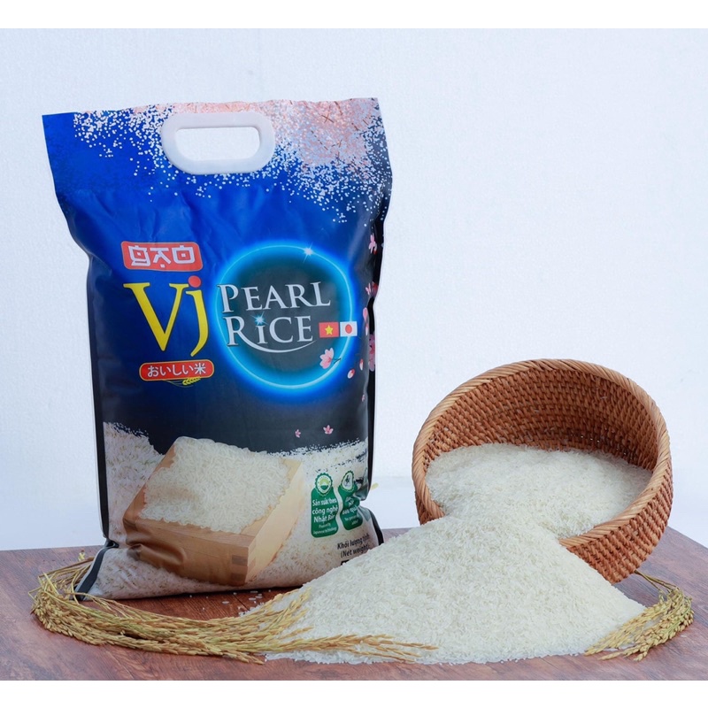 [Chính hãng] Gạo VJ Pearl Vinaseed (Túi 5kg)