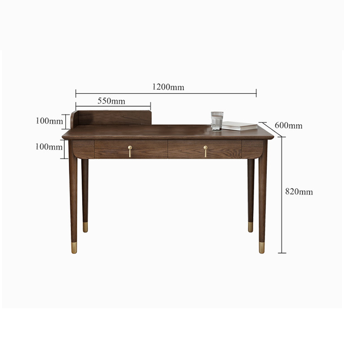 Hàng nhập khẩu - Bàn làm việc vân gỗ hiện đại, gỗ tự nhiên cao cấp - Nội thất văn phòng