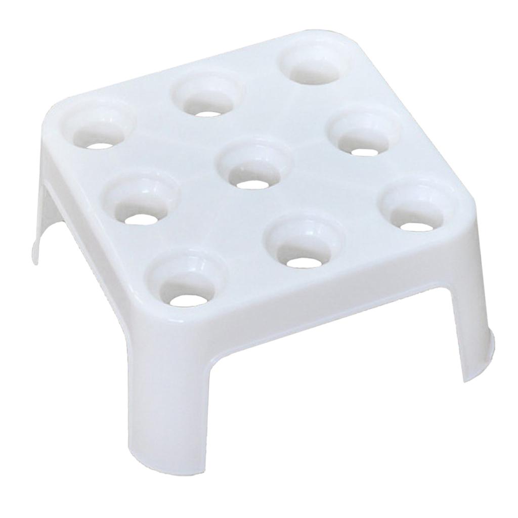 Giá Phơi Chai Rượu 9 Ngăn Bằng Nhựa Thực Phẩm HDPE Tiện Lợi
