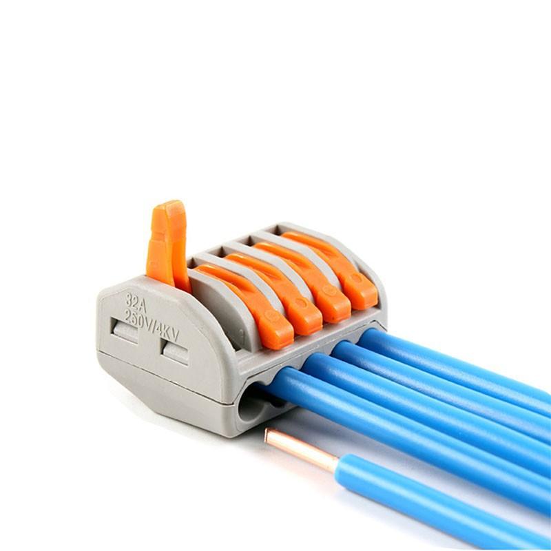 5 Cút nối dây điện KV774 -415 Wago nối 5 dây đơn