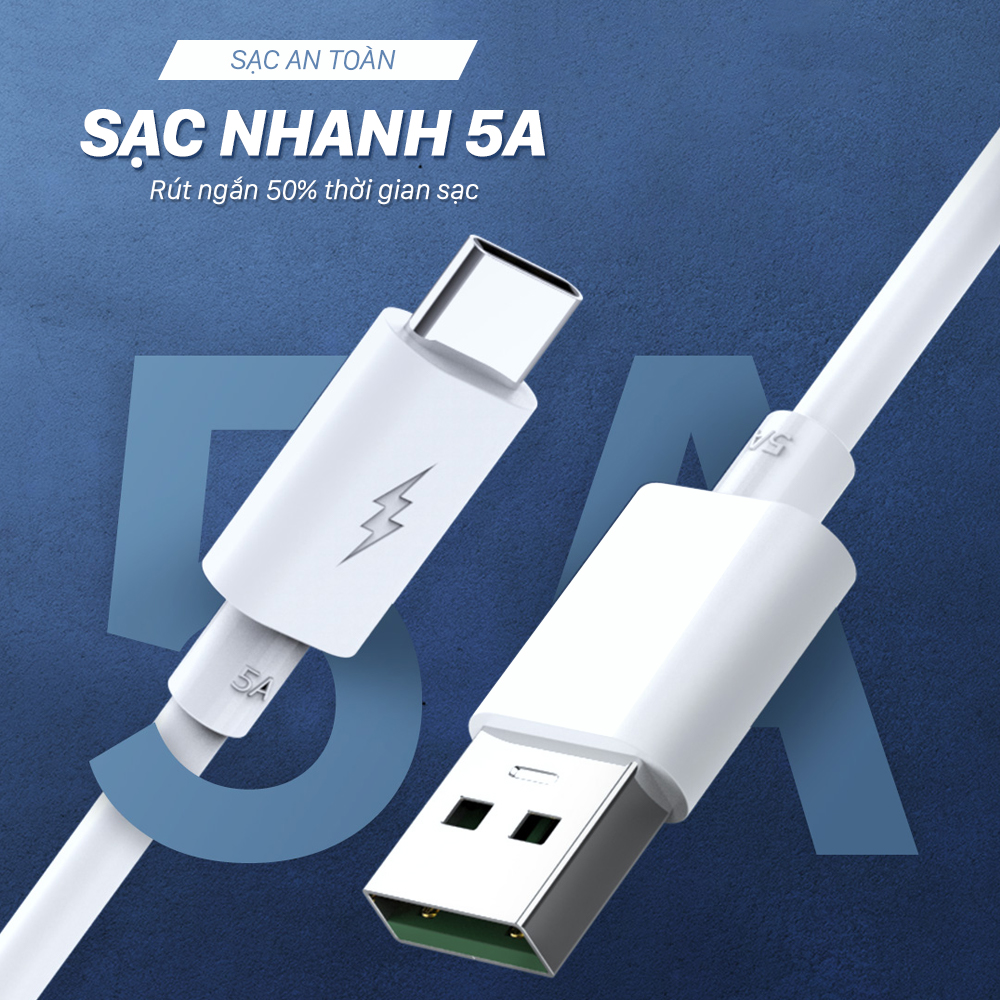 Cáp sạc JUYUPU T9 5A sạc nhanh iPhone Micro Type C dây sạc điện thoại cao cấp dành cho iPhone Samsung OPPO Vivo HUAWEI XIAOMi - HÀNG CHÍNH HÃNG