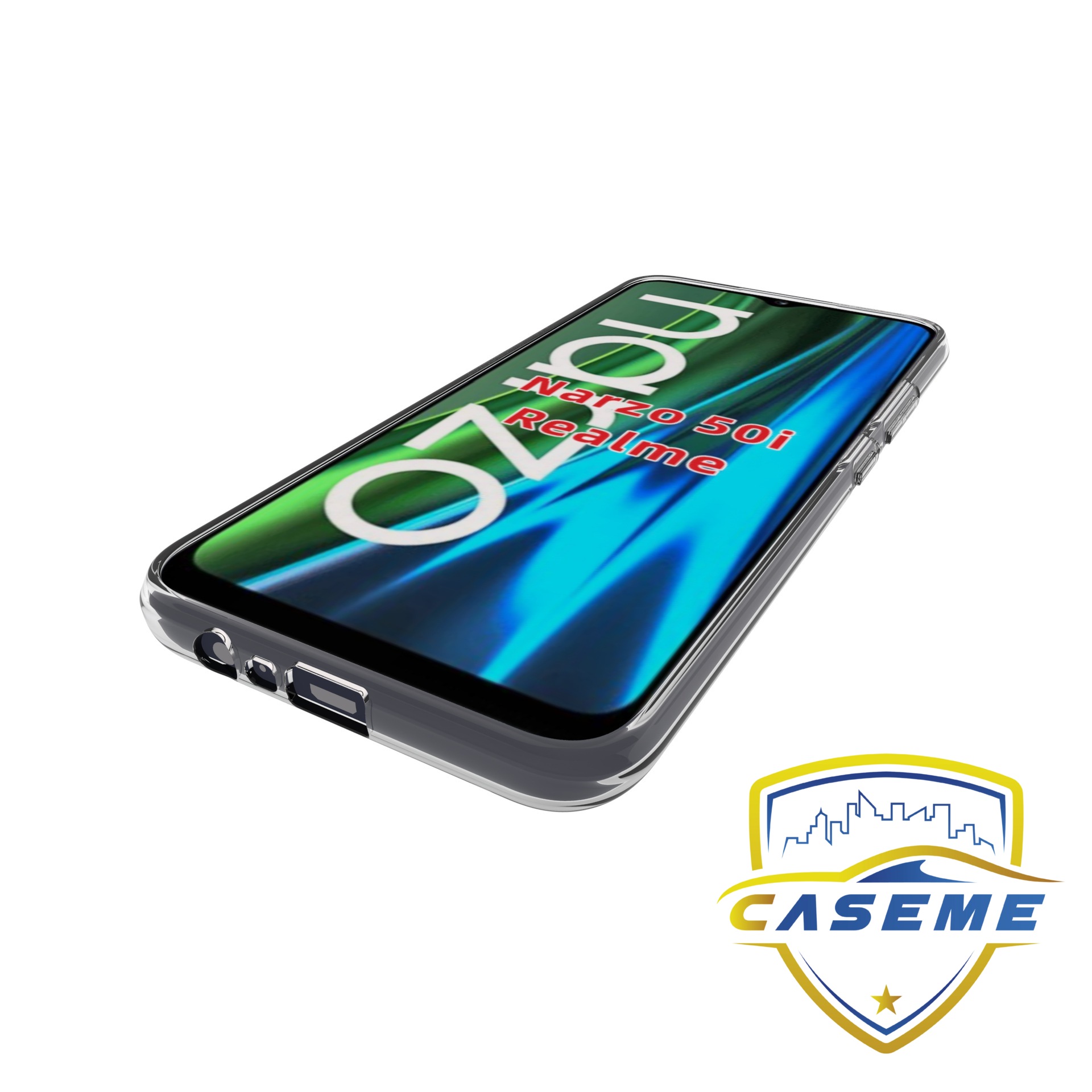 Ốp lưng dẻo trong suốt TPU cao cấp dành cho Realme Narzo 50i