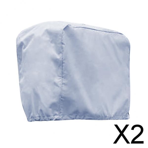 2xWaterproof High Performance Outboard Motor Boat Motor Protection Cover 90x60x80cm