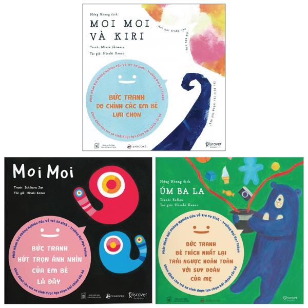 Combo Sách Ehon Moi Moi Và Những Người Bạn - Dành Cho Trẻ Từ 0-2 Tuổi