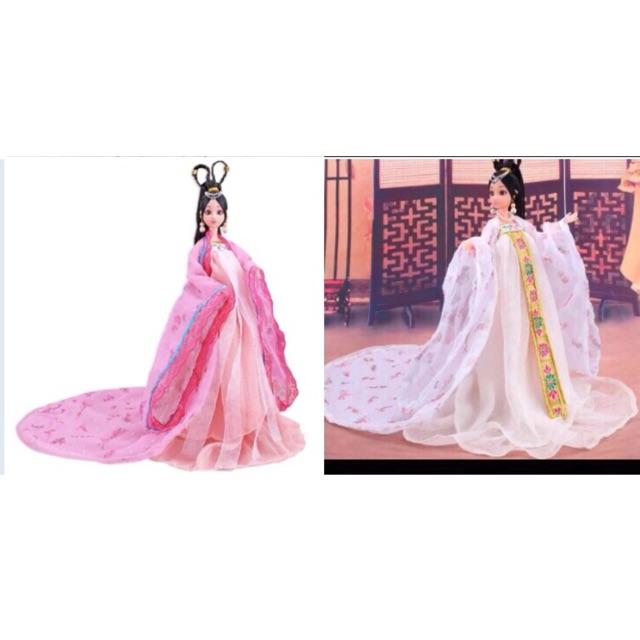 Váy hoặc trọn bộ búp bê cổ trang bạch thiển
